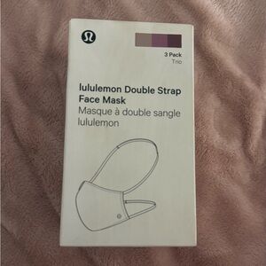 lululemon athletica Double Strap Face Mask Trio - Beige, Mauve, Plum